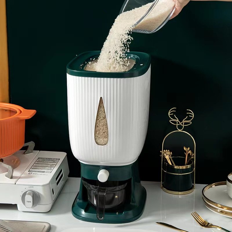 Rice barrel insect-proof moisture-proof sealed household miscellaneous grain storage box grain storage rice tank rice box