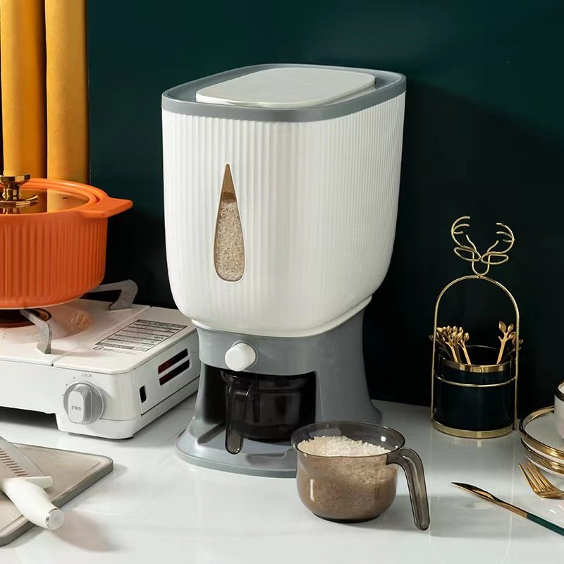 Rice barrel insect-proof moisture-proof sealed household miscellaneous grain storage box grain storage rice tank rice box