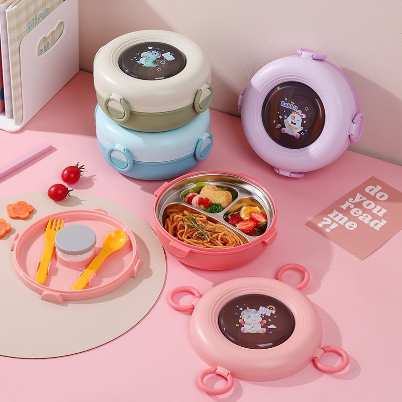 Food Storage Container Plastic Bento Box LeakProof Lunch Box 900ml