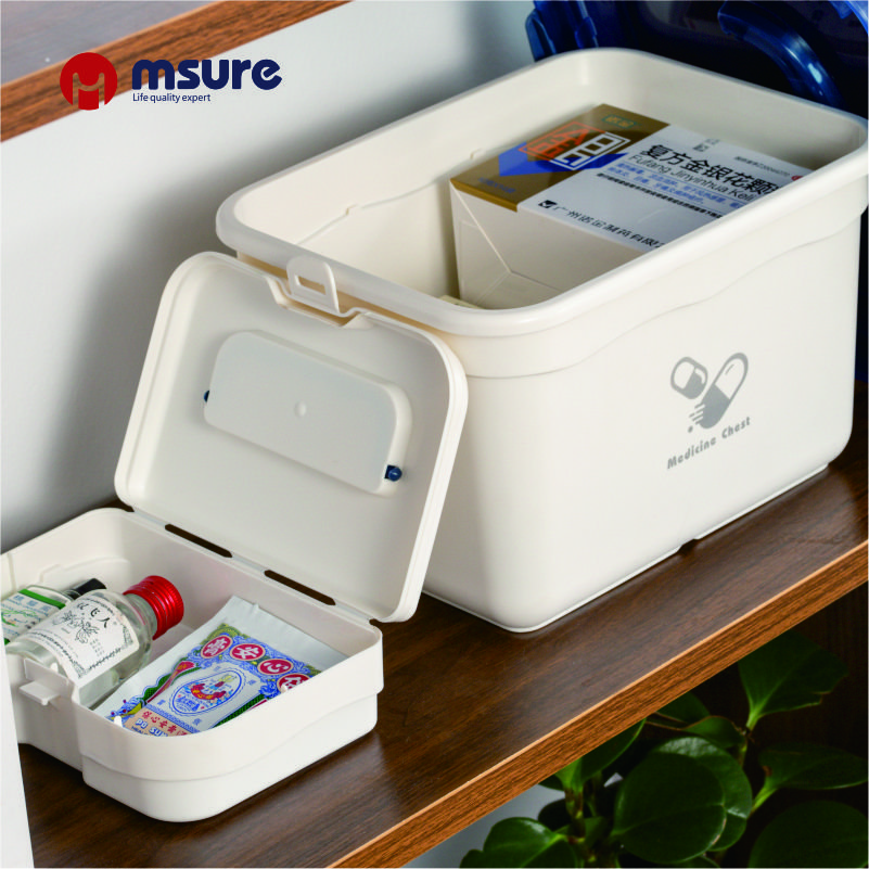 5.2L Home Office car first aid storage kit portable storage container Multi-function Storage Box