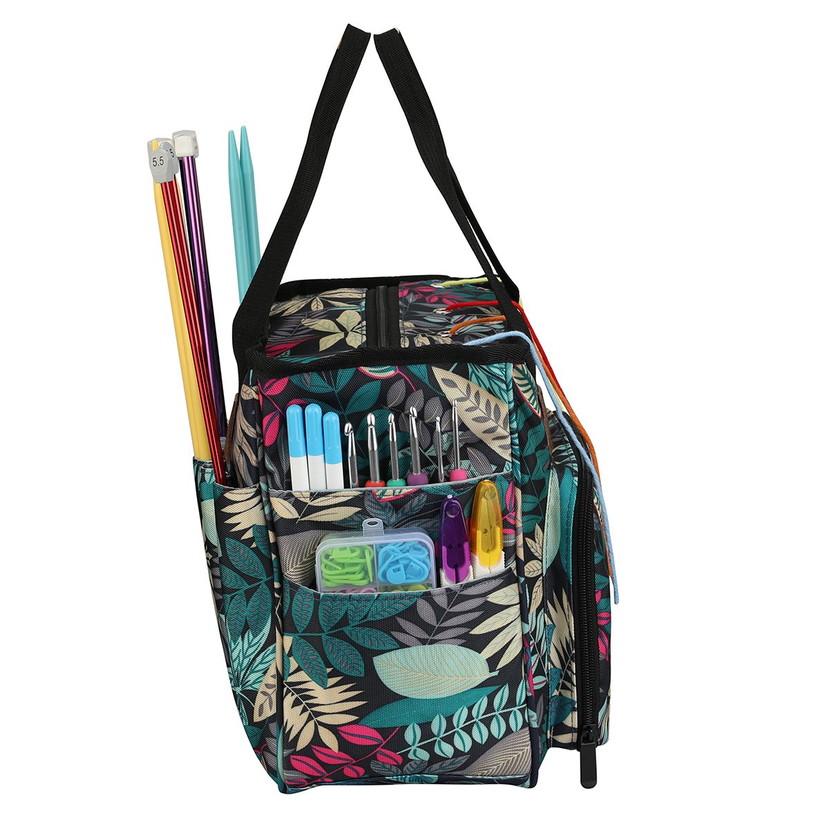 Fashion Custom Logo Food Storage Portable Knitting Bag Yarn Storage Totes