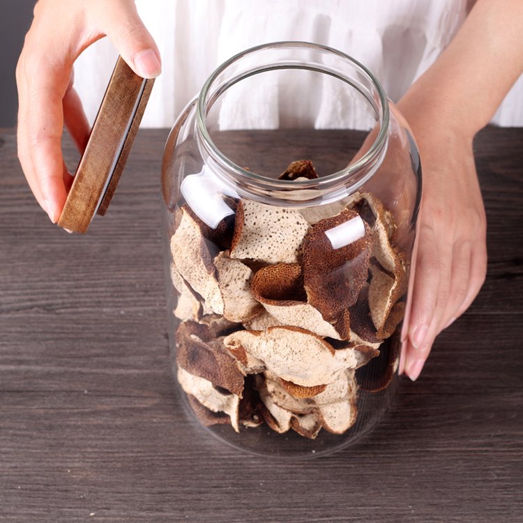Egg Jar kitchen canister 1 Gallon Clear Large Glass Food Storage Jars with Airtight Lid Bag Size Glass Jar for Rice Coffee Bean