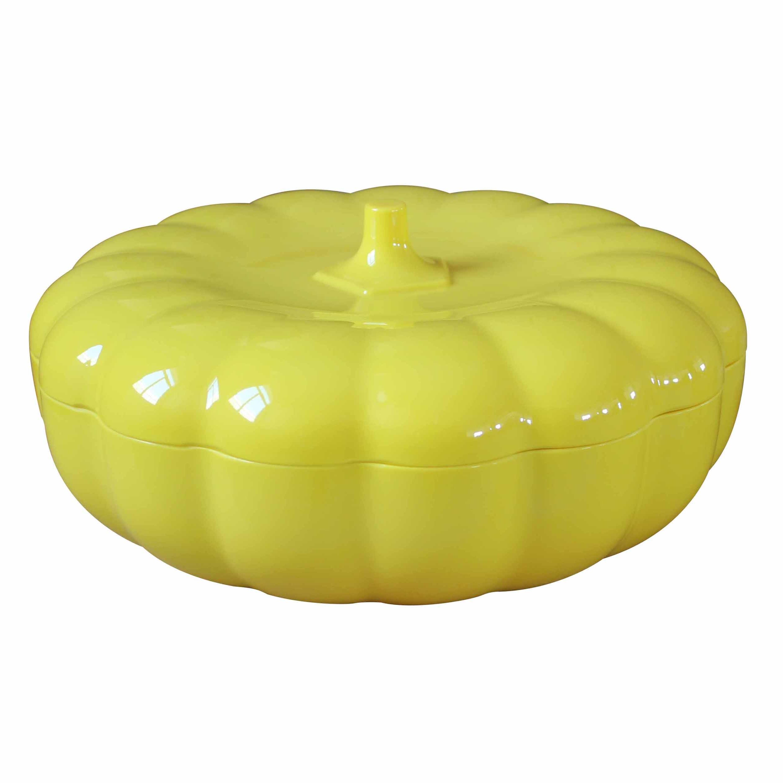 Food Grade New Design Nuts Melon Seeds Storage Box Pumpkin Shape Melamine Candy Container Box
