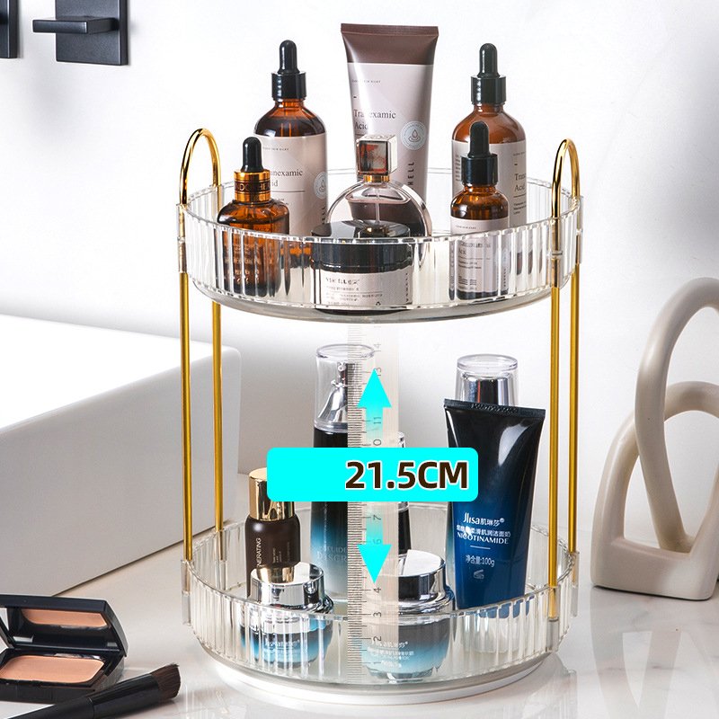 Lightweight luxury swivel storage rack Dresser multi-functional storage box