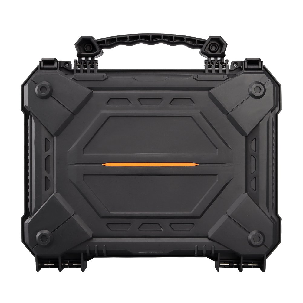WOSPORT 12.6 inch Portable Storage Case Waterproof Hard Plastic Storage Box For Outdoor activities Fishing