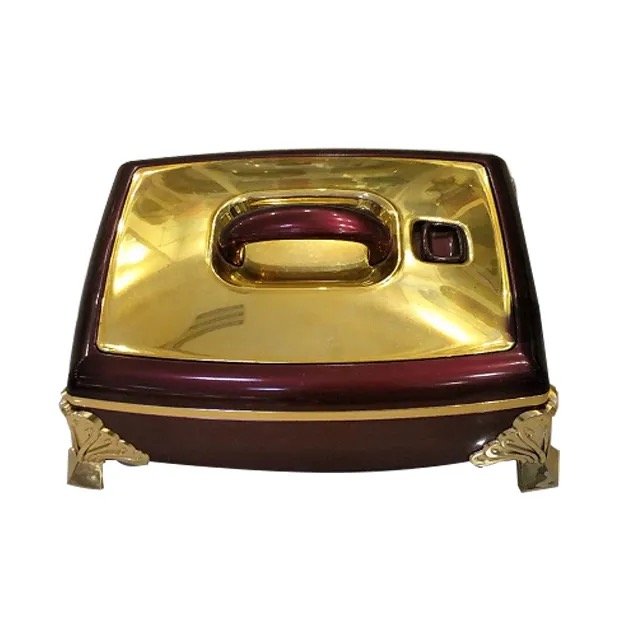 Heat preservation big rectangle food warmer for food storage & container 6.5L 6pcs/carton USA food warmer set casserole