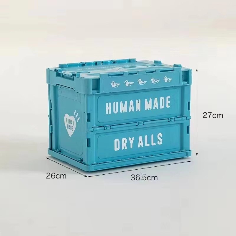 Hot Sale Multipurpose 20L Small Storage Box Home Plastic Stackable Folding Storage Boxes