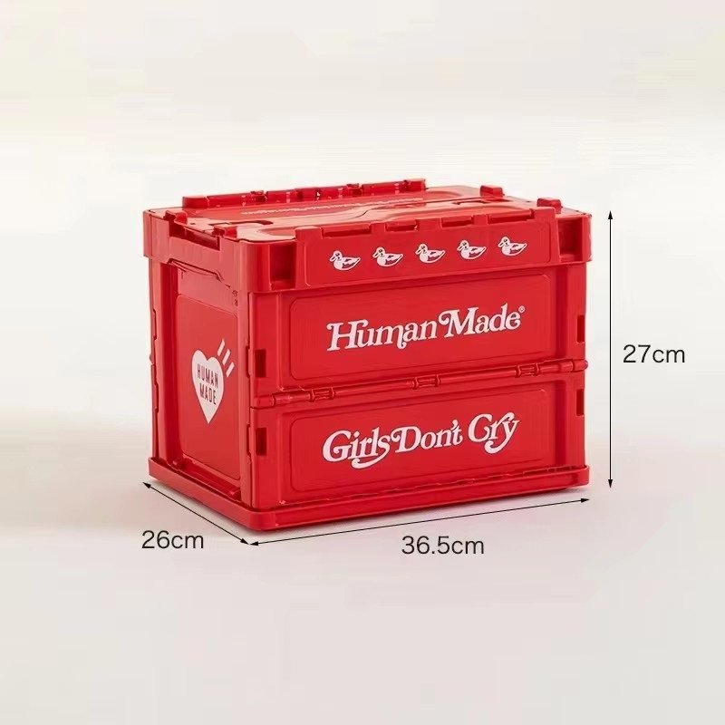 Hot Sale Multipurpose 20L Small Storage Box Home Plastic Stackable Folding Storage Boxes