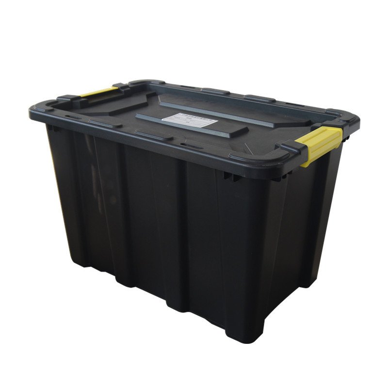 Customizable 7 10 15 16 20 27 gal tough Storage Bin heavy duty tough storage container with lid for storing tools and food
