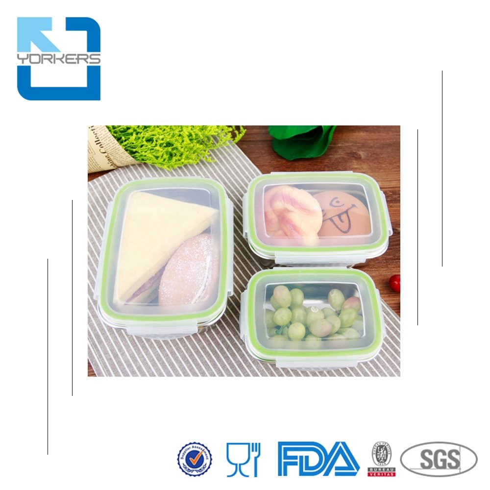 factory outlet korean style stainless steel food storage container storage box stainless steel