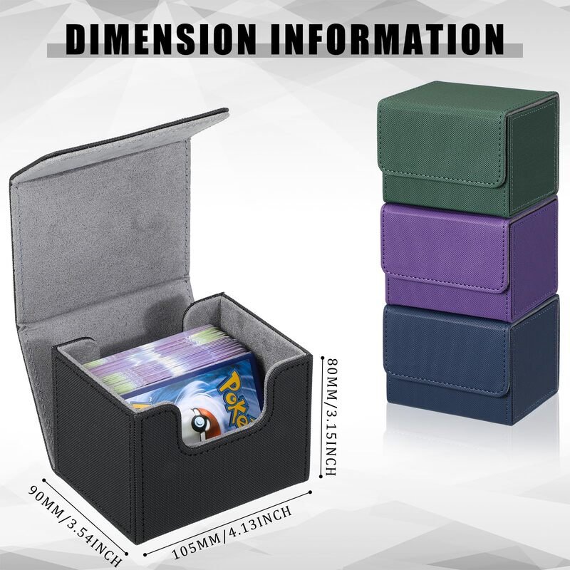 wholesale cheap magnetic card storage box playing cards deck case for collection