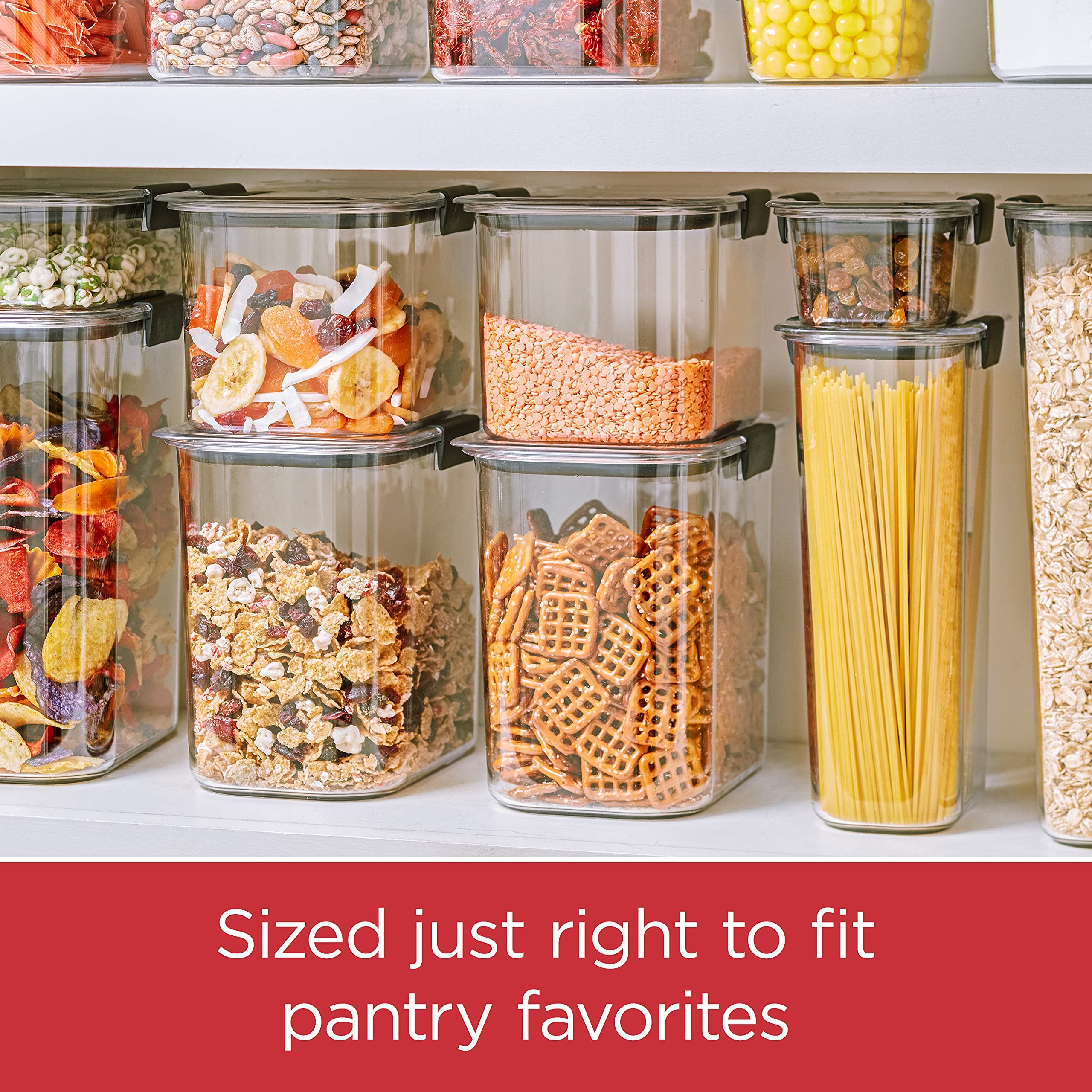 Airtight Food Container Plastic Kitchen Storage
