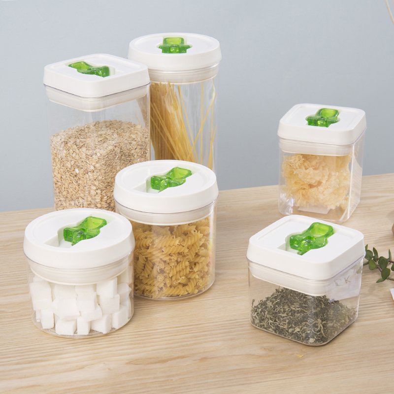 Airtight Food Storage Containers Airtight kitchen Transparent Plastic Food Storage Containers Box
