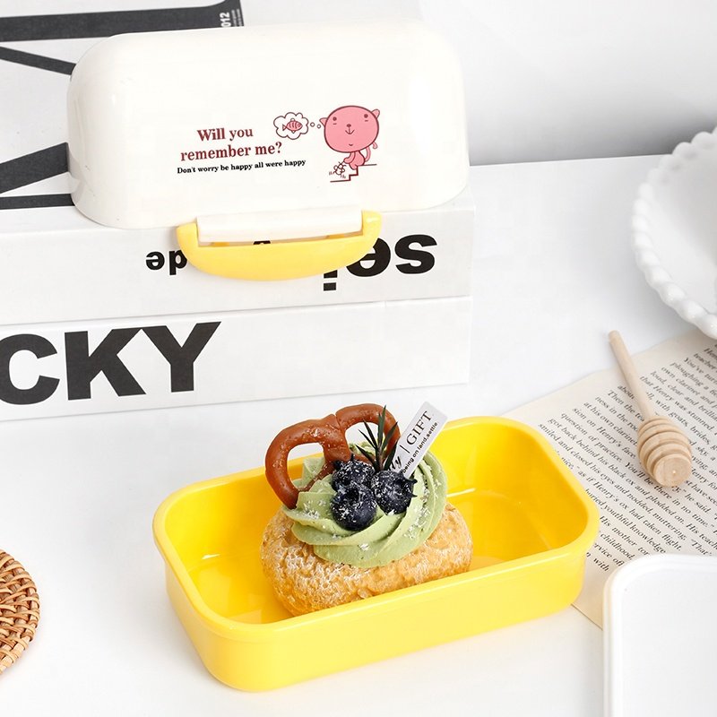 Eco Friendly Products 2023 School Portable Outdoor Picnic Plastic Food Storage Container Lunch Box Kids