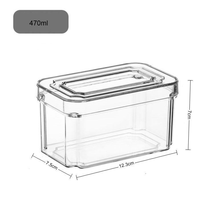 7pcs Stackable BPA-Free Pantry Storage Bins Food Drinks Fruits Vegetable Set box