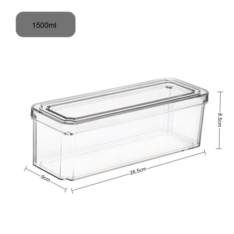 7pcs Stackable BPA-Free Pantry Storage Bins Food Drinks Fruits Vegetable Set box