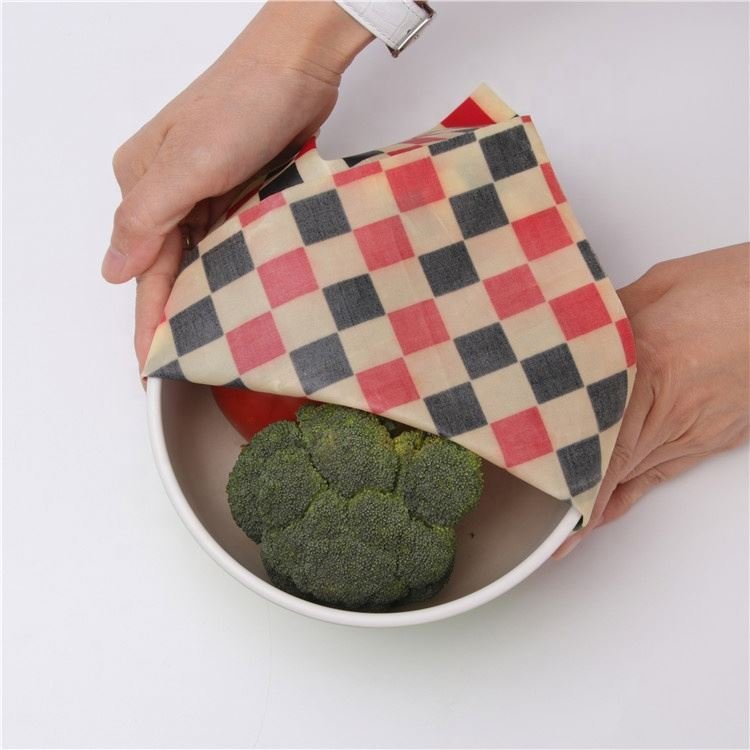 2023 New Beeswax Wrap food storage set washable wax wrapping bread sandwich storage wax covers for kitchen ware