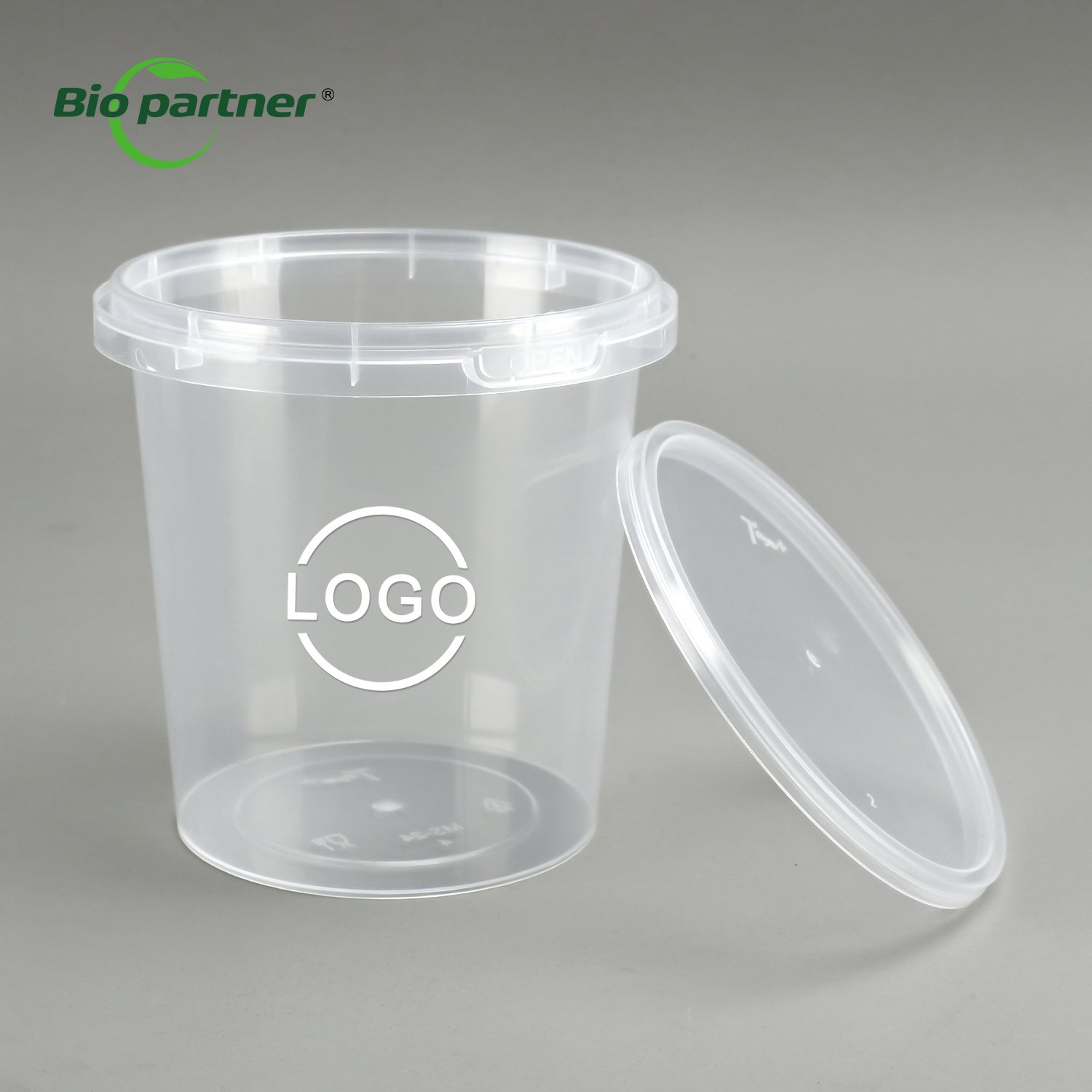 Disposable Tamper Evident PP PET Plastic Soup Takeaway Food Storage Container Plastic Deli Containers With Lids