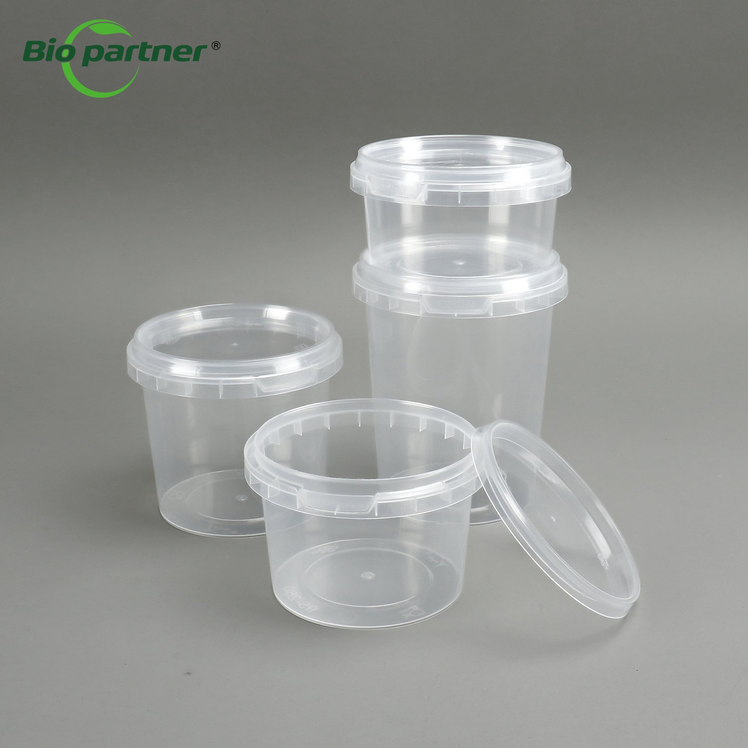 Disposable Tamper Evident PP PET Plastic Soup Takeaway Food Storage Container Plastic Deli Containers With Lids