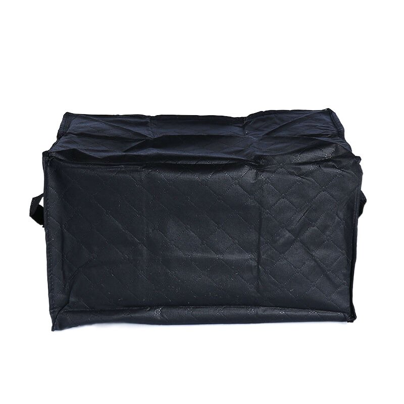 Custom Black Foldable Collapsible Storage Bins Organizers Clothes Storage Box With Lids