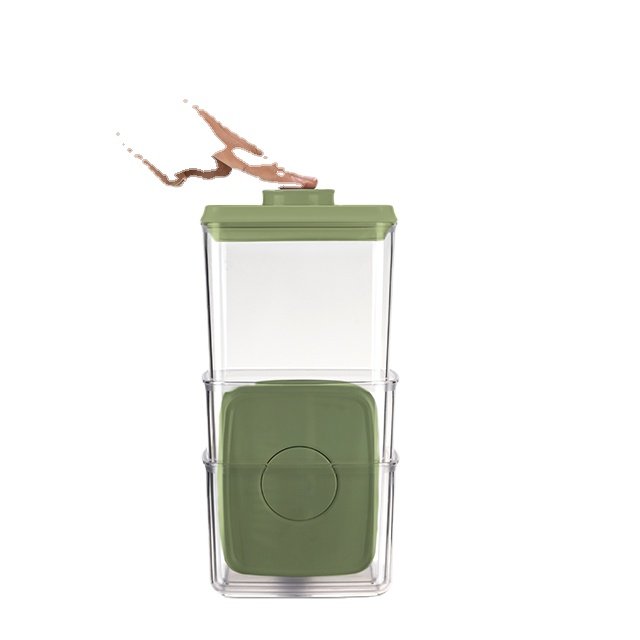 Hot Sales Sealed Cans Refrigerator Multigrain storage jars Clear Stackable Bpa-Free Pop Up Airtight food storage & container