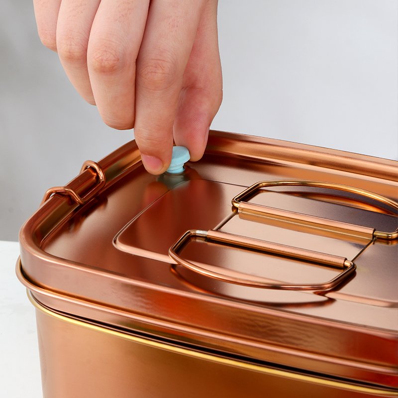 Outdoor Kitchen Customized Logo Food Storage Containers Metal Tiffin Lunch Box Stainless Steel Bento Box
