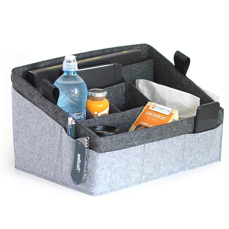 Table Organizer Bins felt car Boot organizer box Collapsible Cabinet Closet Storage Box