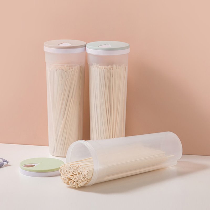 Home Application Food Grade PP Noodles Food Storage Cylinder Kitchen Containers