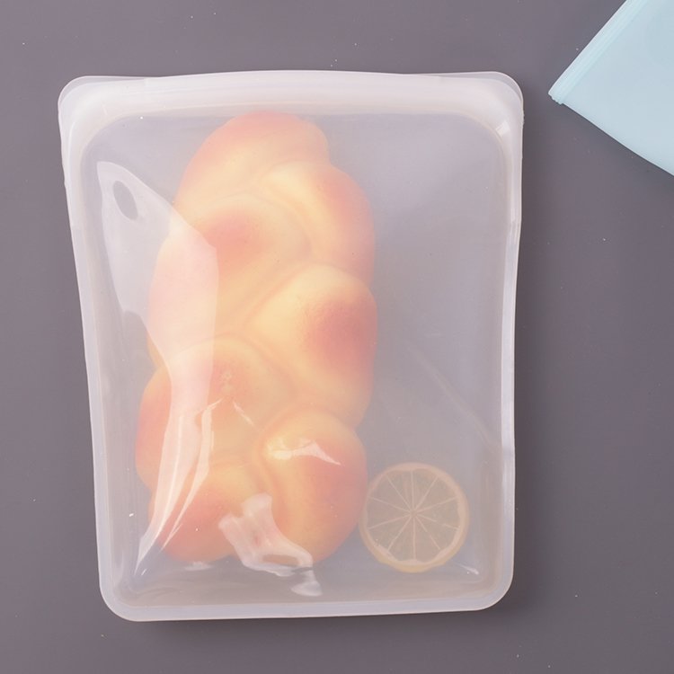 Reusable Silicone food storage bag snack Sandwich bags Silicone Food Preservation Bag