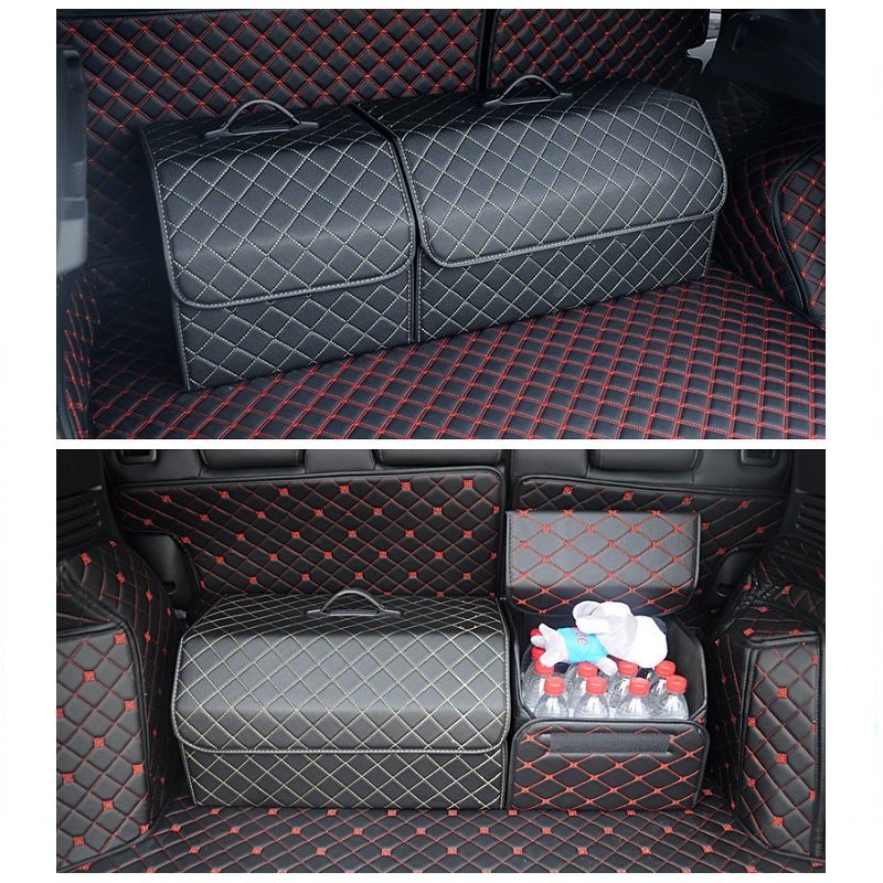 KUYUE car trunk organizer box car trunk organizer heavy duty car storage box trunk organizer
