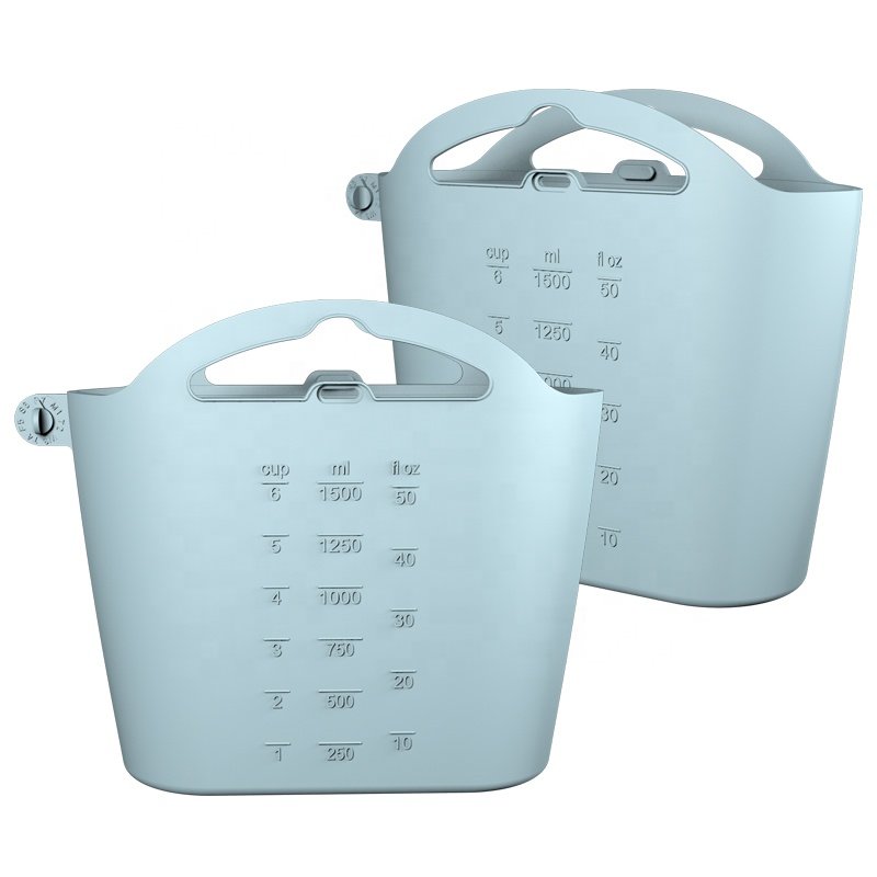 Wholesale Collapsible Wide silicone food grade reusable food storage bag food preservation bag