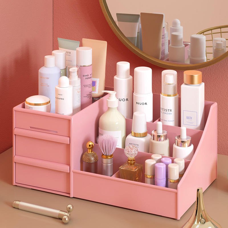 Wholesale Plastic Makeup Organizer Case Cosmetics Storage Box For Makeup