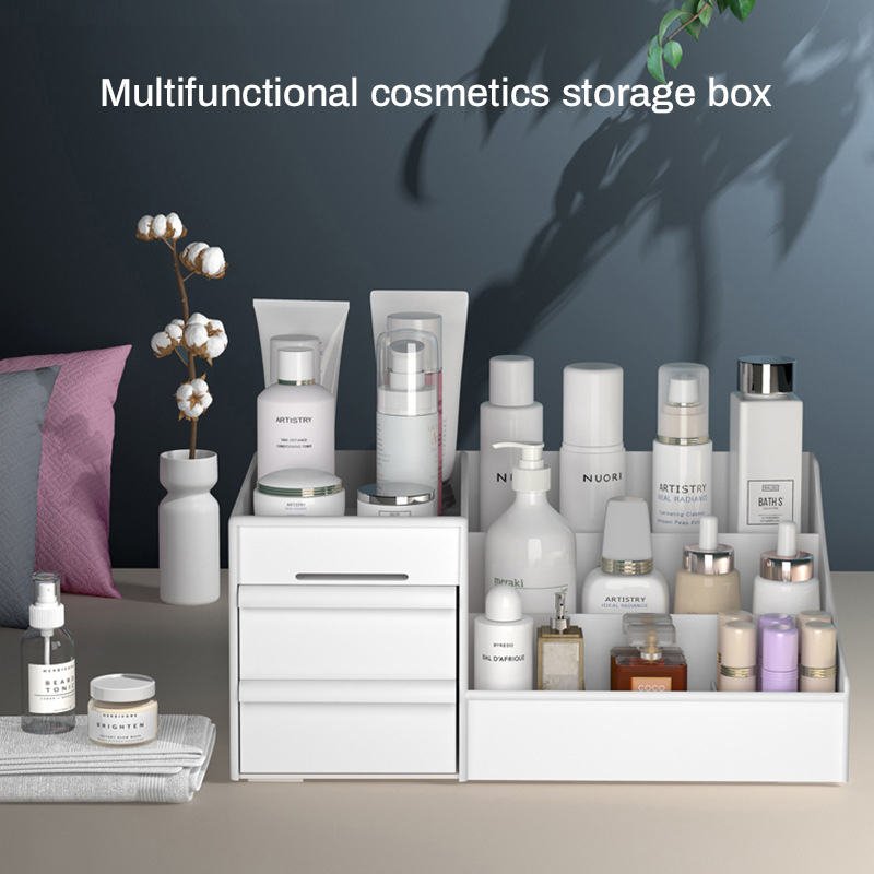 Wholesale Plastic Makeup Organizer Case Cosmetics Storage Box For Makeup