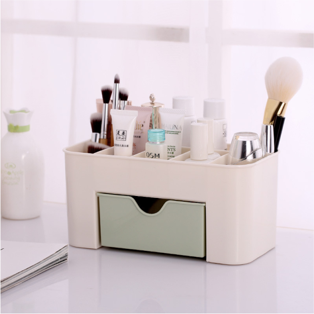 Luxury design table top stackable dustproof lipstick organiser cosmetic eyebrow pencil holder plastic makeup organizer