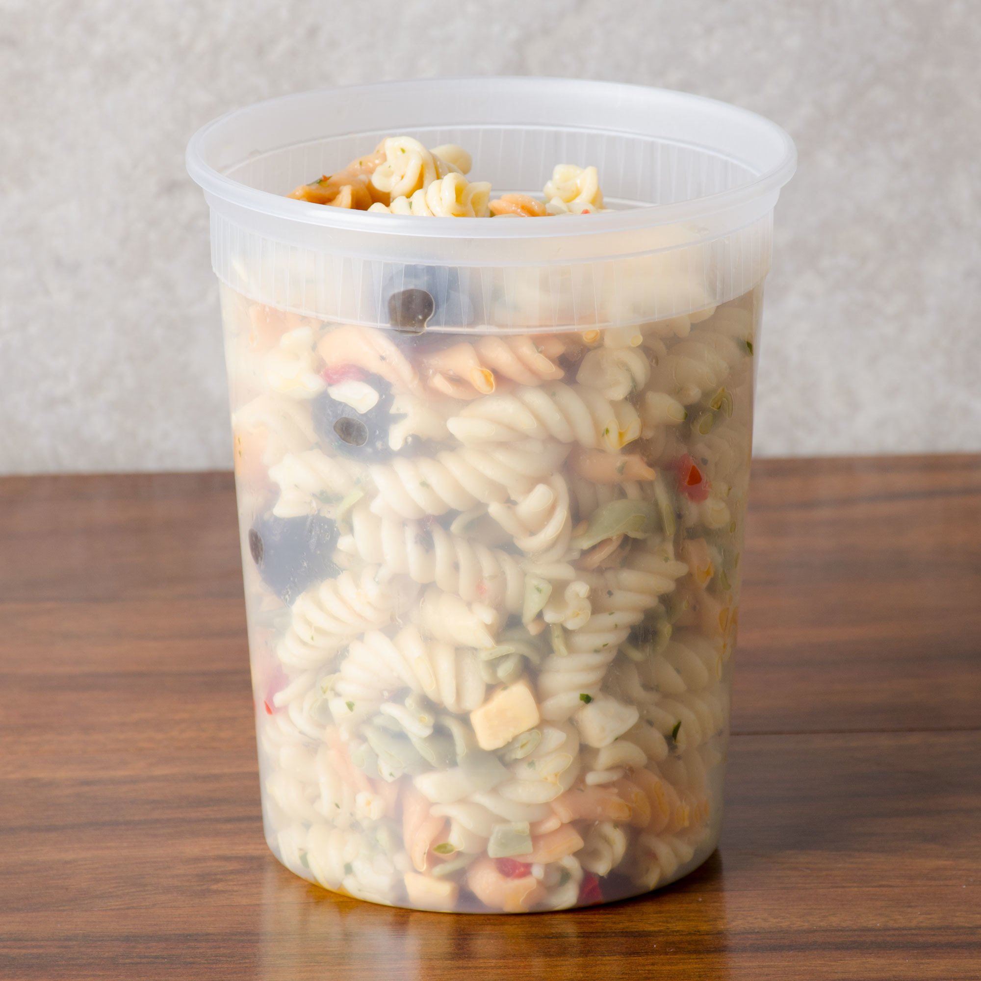 16oz 24oz 32oz 12 ounce 8 ounce Deli Cups Plastic Microwavable dishwasher-safe Containers Airtight Food Storage Containers