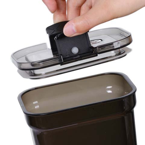 airtight plastic coffee beans storage jar container box set