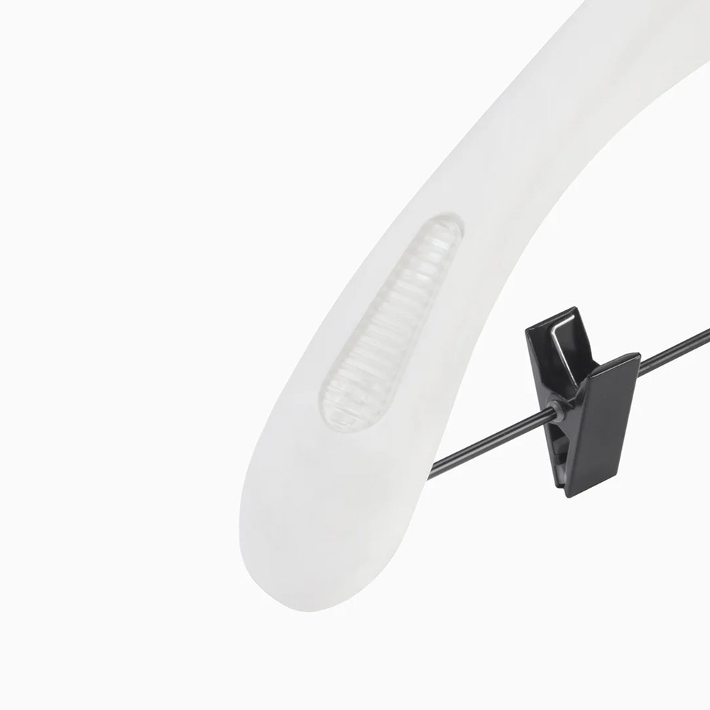 Clip On PP and PS Plastic Showroom Hanger , Multifunctional Clip Hanger