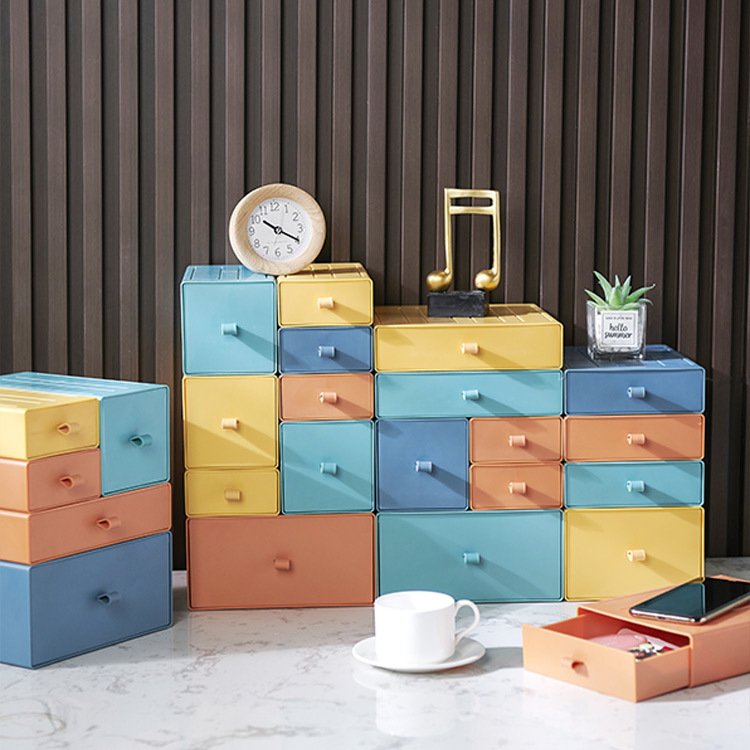 YIKEYOU office desk organizer stationery storage box office supplies desk organizer for study room
