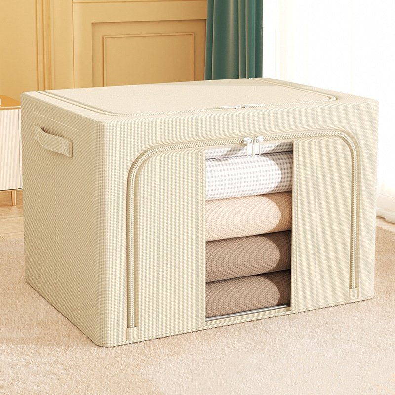 Direct factory sale Foldable Wardrobe Clothing Organizer Oxford cloth Stackable Storage Box with Front Opening