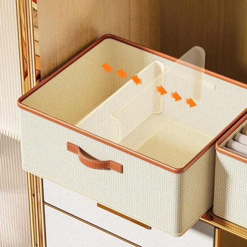 Foldable Clothes Organizer Storage Box Clothes T-Shirt Pants Storage Closet Organizer Drawer Organizer Toy Storage