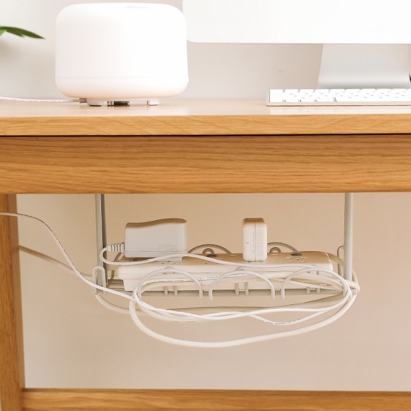 Plug Board Storage Box Cable Wire Organizer Case Socket Wireless WiFi Router Bracelet Desktop Data Line Plug Holder Shelf