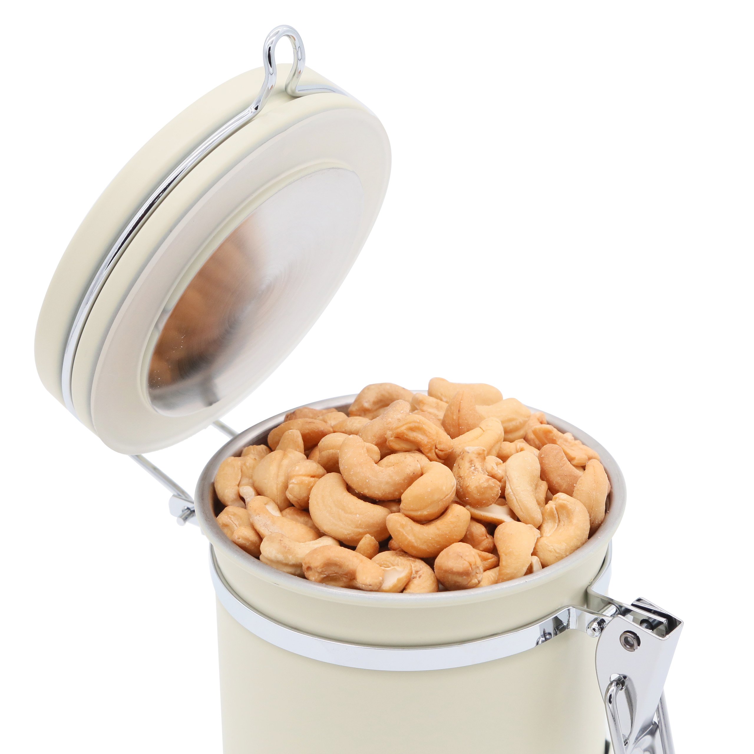 Wholesale Tea Tins Sugar Food Storage Jar Airtight Container Stainless Steel Tea Tin Coffee Canister