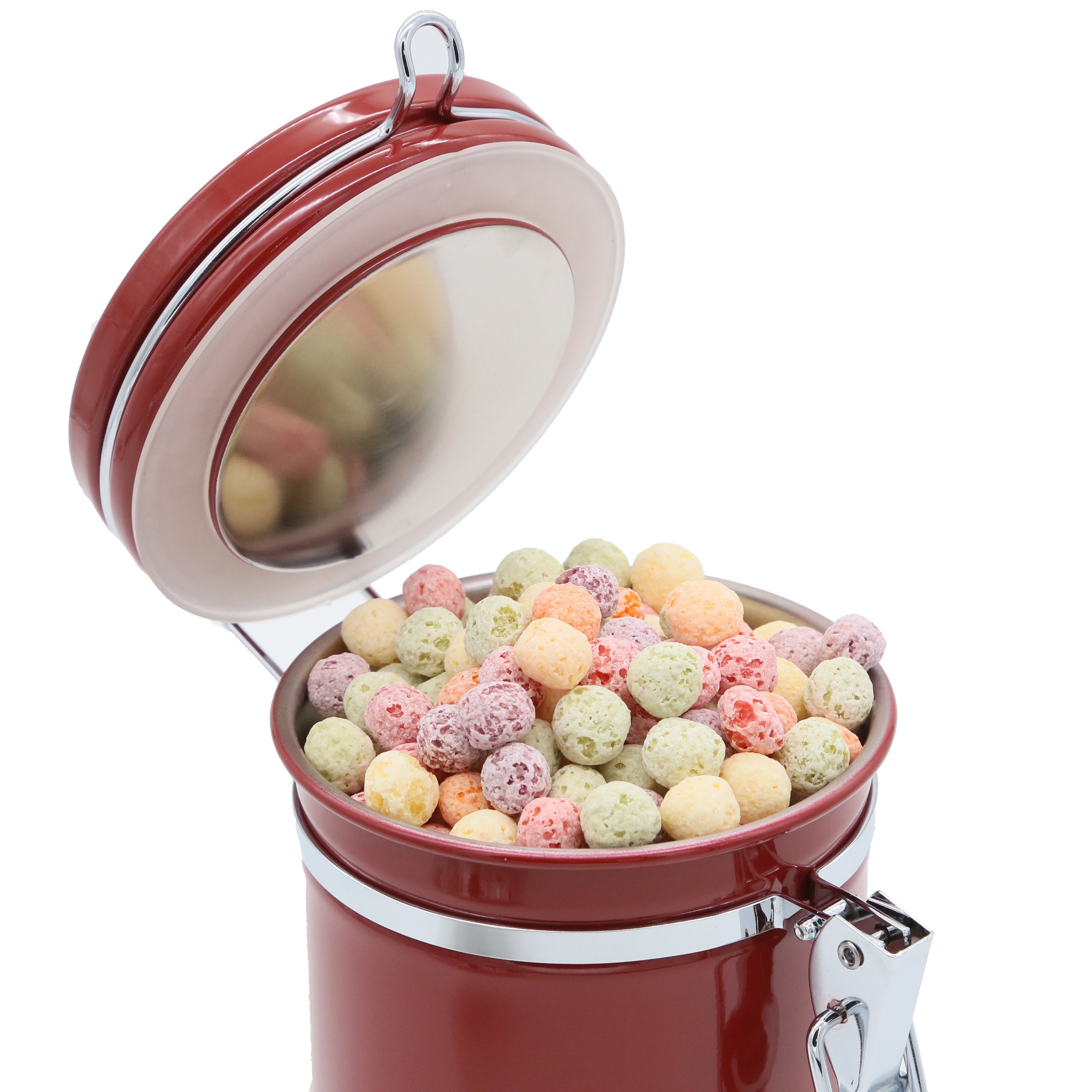Wholesale Tea Tins Sugar Food Storage Jar Airtight Container Stainless Steel Tea Tin Coffee Canister