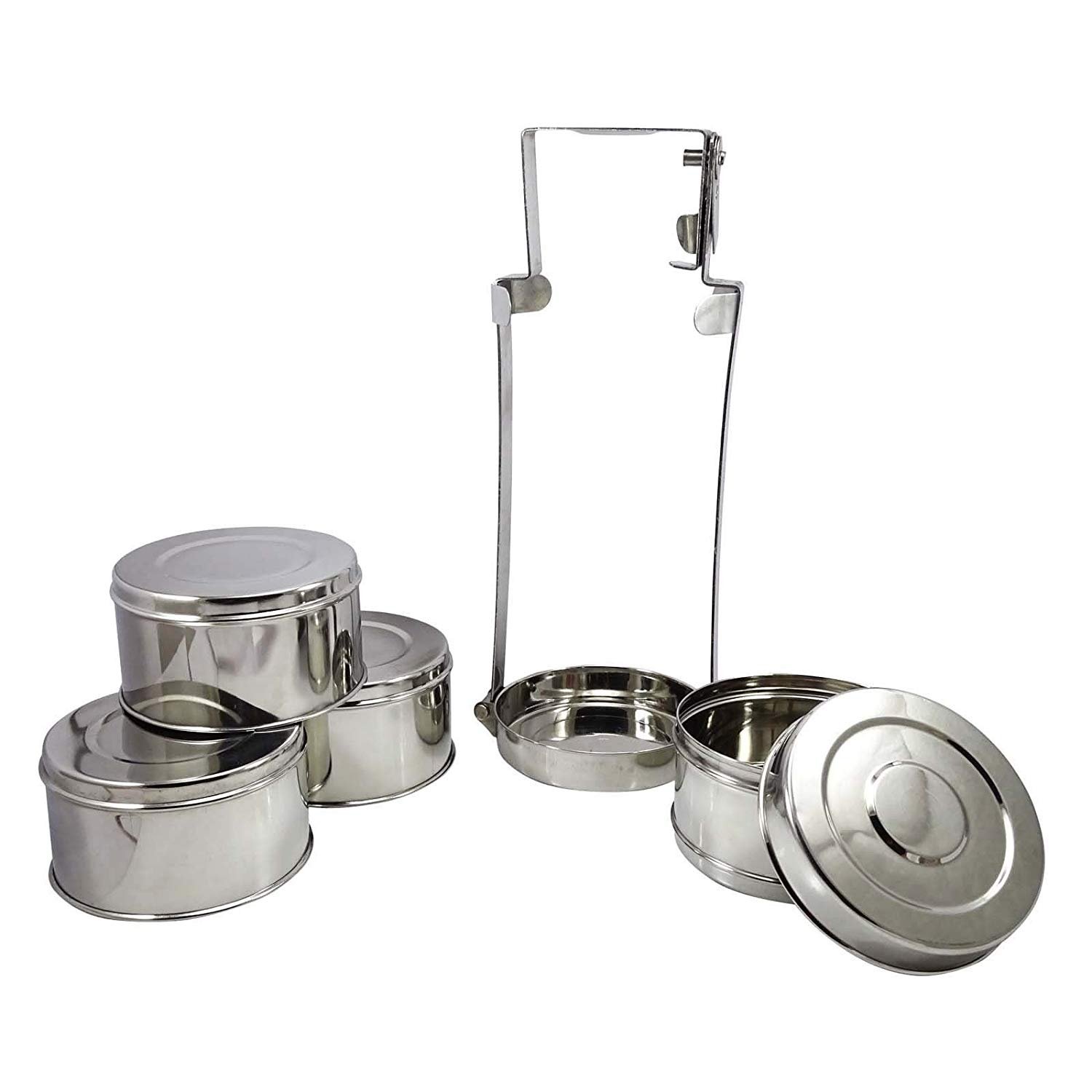 hot sale New design customize stainless steel lunch box food storage container Tiffin Box picnic travel Camping