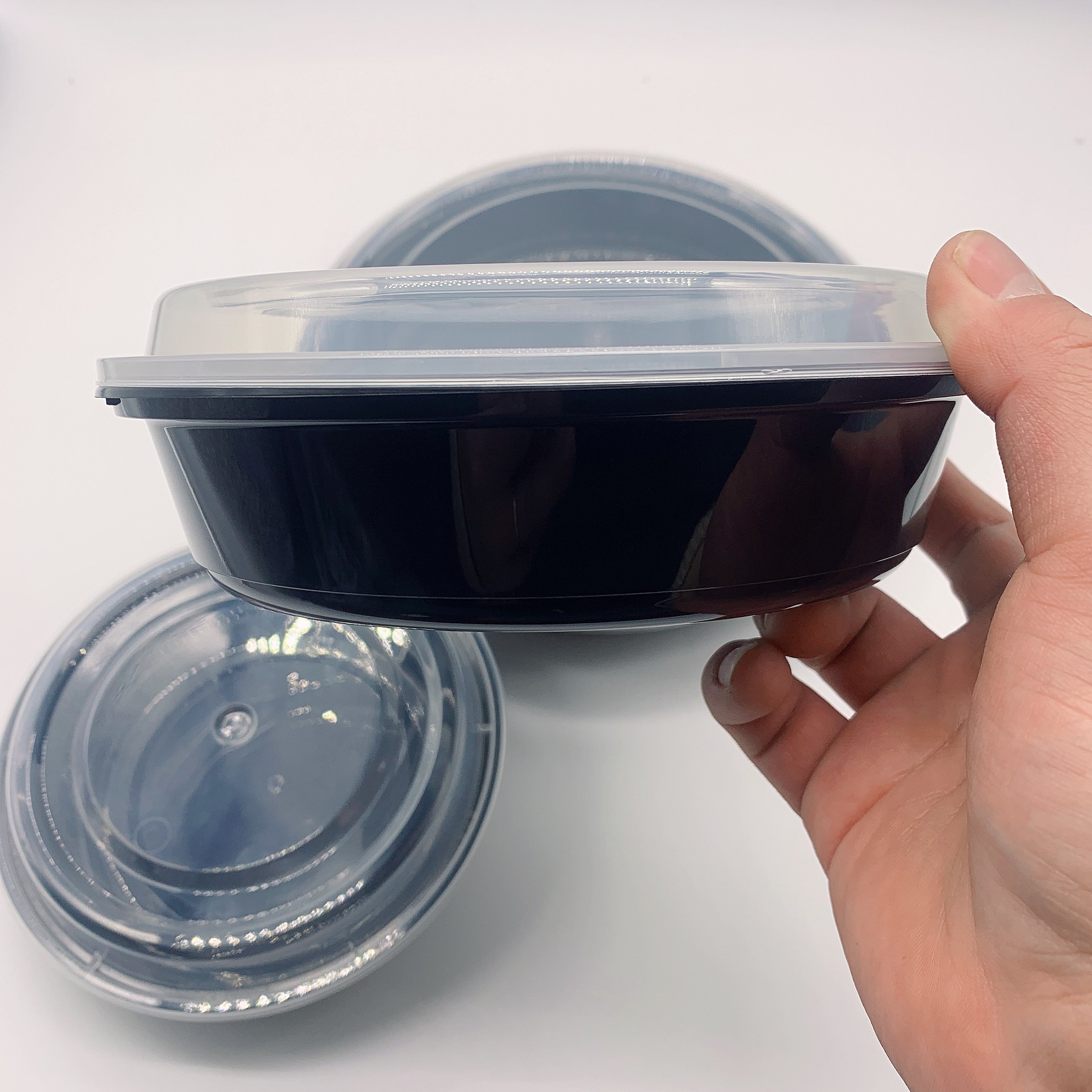 16oz 24oz 28oz 32oz 48oz Round Meal Prep Containers Plastic Food Storage Containers Disposable Food Containers Meal Prep Bowl