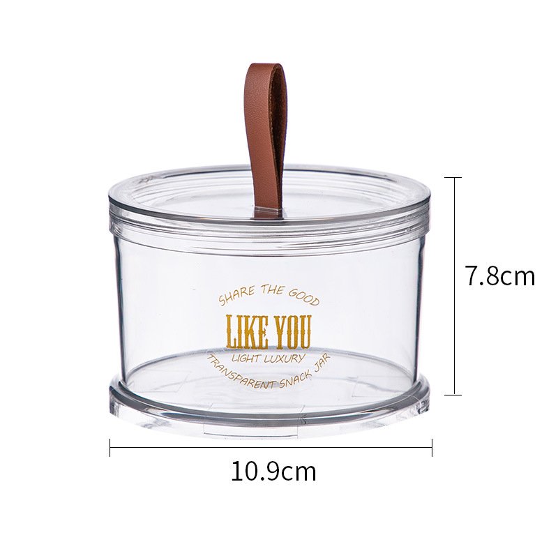 Wholesale Clear Plastic Snack Storage Box Food Storage Containers Cookie Storage Box Reusable Plastic Snack Jar
