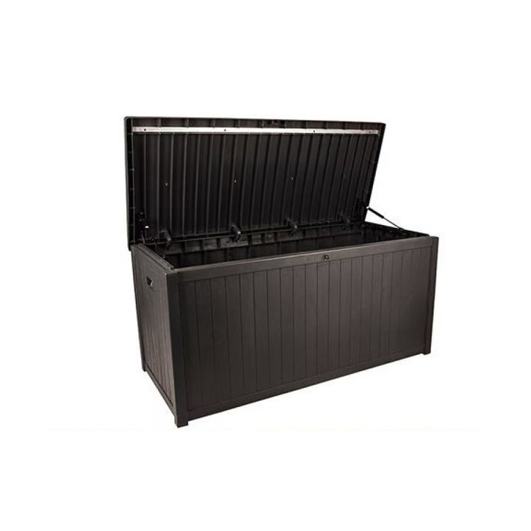 Waterproof Garden Patio Outdoor Plastic Storage Container Box With Wheels