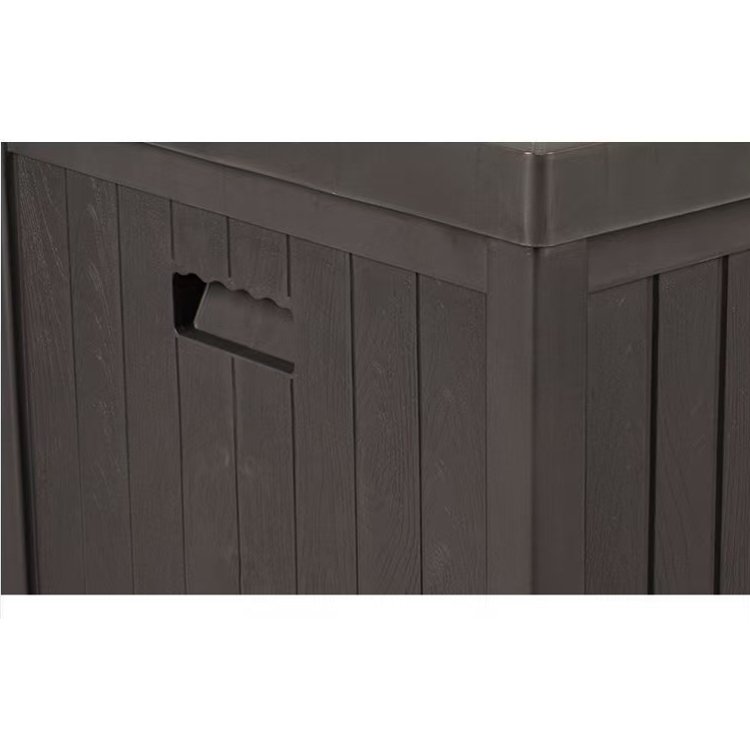Waterproof Garden Patio Outdoor Plastic Storage Container Box With Wheels
