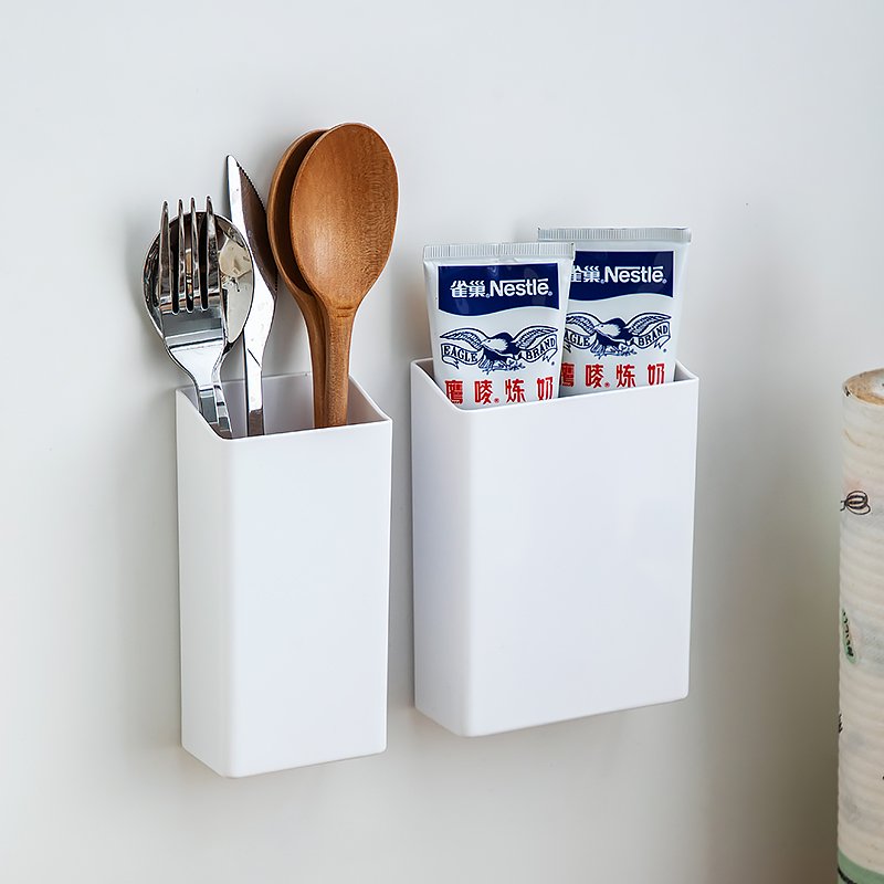 Factory Wholesale Plastic Storage Box Wall Mounted Remote control Container Sundries Organizer Home Accessories