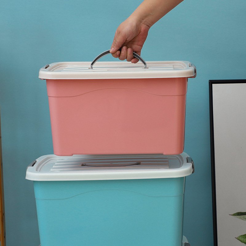 Plastic Toy Storage Box Organizer Outdoor Clothes Storage Organizer Storage Box